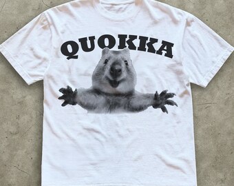 Quokka Hug T-Shirt, Funny Animal Meme Tee, Quokkas Lover Gift