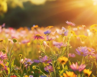Welzijn, bloemen, velden