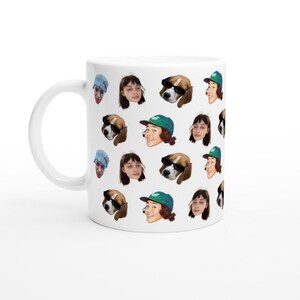 Tasse photo personnalisable, mug personnalisé, visages photos sur tasse, cadeau bff, cadeau famille grand père grand mère, mug custom image 6