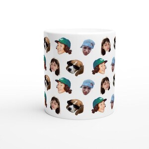 Tasse photo personnalisable, mug personnalisé, visages photos sur tasse, cadeau bff, cadeau famille grand père grand mère, mug custom image 5