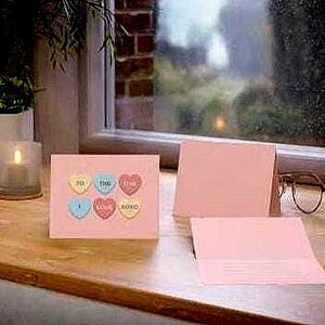 Carte de Saint-Valentin Pour celle que j'aime, carte de voeux romantique, mot d'amour, jolie carte pour elle, carte d'amoureux, cadeau surprise