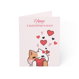 Carte de Saint-Valentin drôle de chat - Cartes de voeux humoristiques mignonnes pour les amoureux des chats, notes d'amour drôles sur le thème des animaux de compagnie et cadeaux