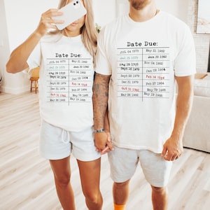 Chemise carte de vœux pour bibliothèque Comfort Colors®, t-shirt bibliothécaire amateur de livres, pull nostalgie rétro des années 70, 80, t-shirt professeur de lecture, né en 1979 1984