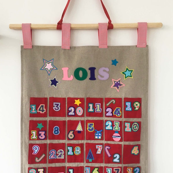 Personalised Advent Calendar Etsy UK