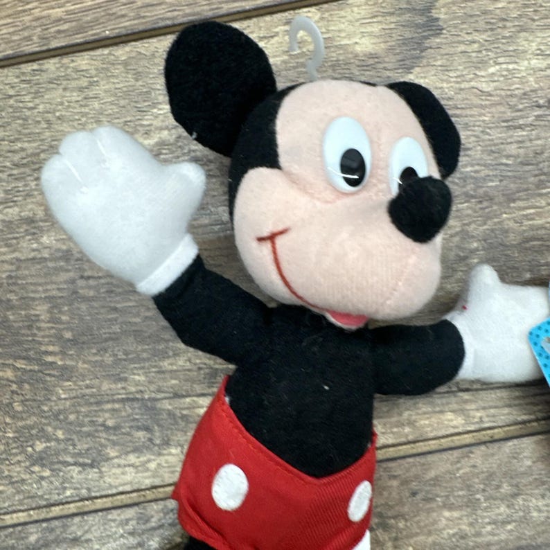 Vintage Mickey Mouse Plush Mickey Unlimited Applause Soft Toy with Tags Classic image 5