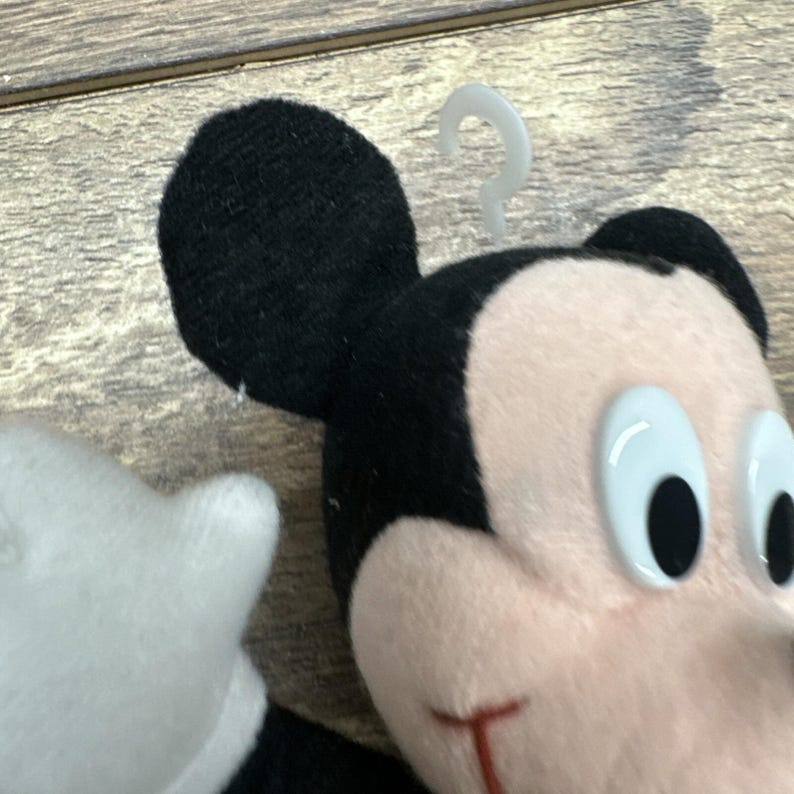 Vintage Mickey Mouse Plush Mickey Unlimited Applause Soft Toy with Tags Classic image 6