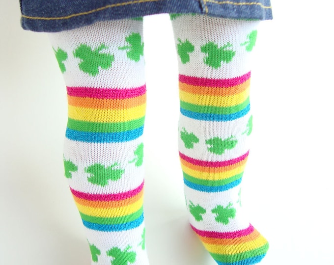 Lucky Rainbow Socks for American Girl Dolls Etsy