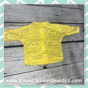 18 zoll Puppenkleidung - Modepuppe - Spitze Cover Up