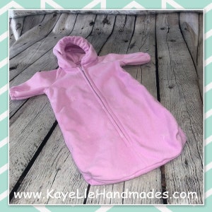Ropa para muñecas de 16 a 18 pulgadas: traje de nieve, rosa claro, morado y estrellas