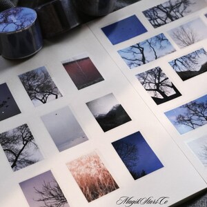 Nastro Chilly, nastro Beautiful Landscape, nastro per diario, articoli per diario, carta washi vintage, articoli per bricolage, regali, set di nastri washi