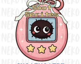 Ruß Sprites Anime Clip Art | PNG, SVG, PDF | Digitaler Download