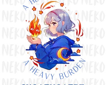 Howl's Castle Anime Quote Clip Art | PNG, SVG, PDF | Digital Download