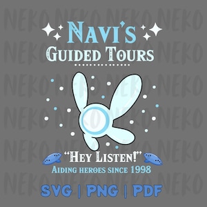 Navi&#39;s Guided Tours Clip Art | PNG, SVG, PDF | Digital Download
