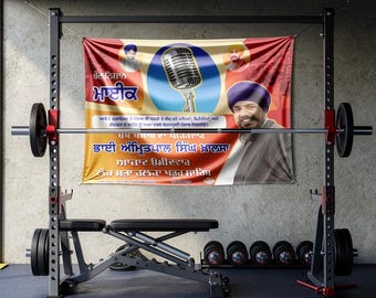 OFFICILE Bhai Amritpal Singh-verkiezingsbanner