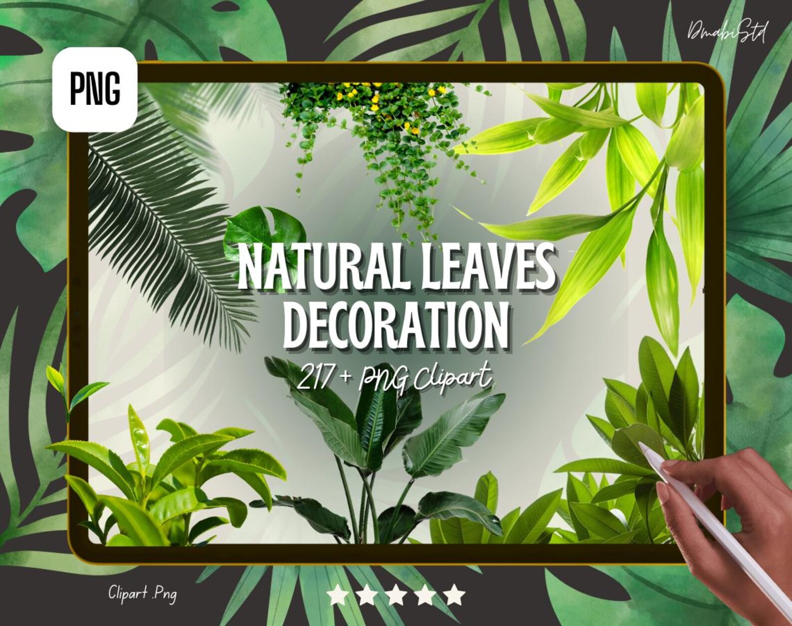 217 Fresh Natural Leaf PNG Clipart | Green Leaves, Tropical Sprouts ...