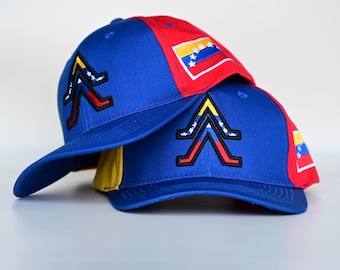 Venezuela Flag Embroidered Baseball Cap - Adjustable Multi-color Hat with "Venezuela" Text, National Pride, Sports, and Casual Wear