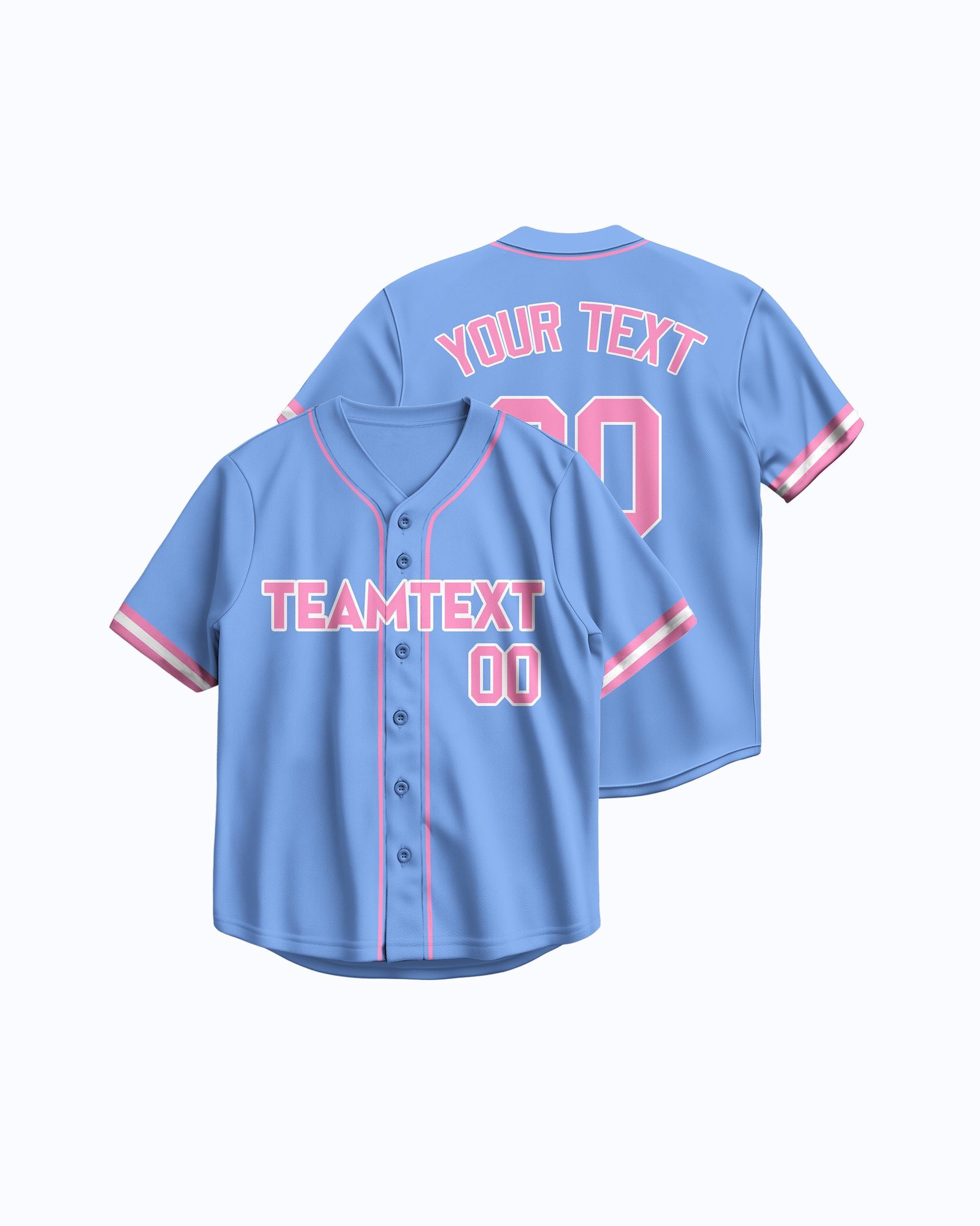 Baby Blue Baseball Jersey Australia