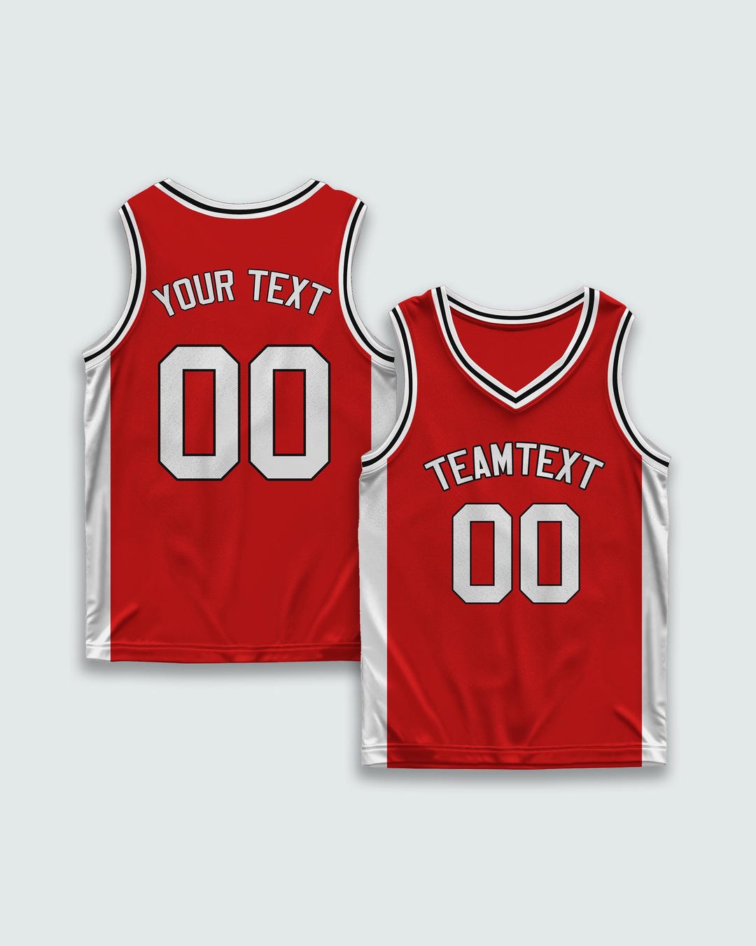Maglia Da Basket Personalizzata Con Nome E Numero - In Poliestere Traspirante, Scegli Colore E Logo, Regalo Perfetto Per Uomo E Donna - 6