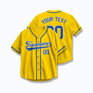 Custom Baseball Jersey Personalized Sports Shirt Embroidered Team Uniform DIY Name Number Short Sleeve Breathable Athletic Wear