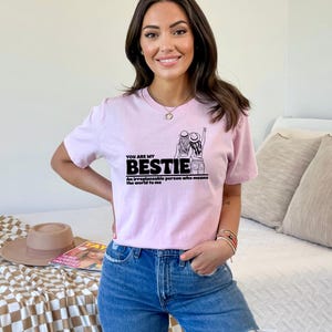 You Are My Bestie Sweatshirt Matching Best Friend Hoodie Cute Friendship Gift for Her Trendy Aesthetic BFF Outfit Cozy Pullover