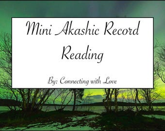 Mini Akashic Record Reading