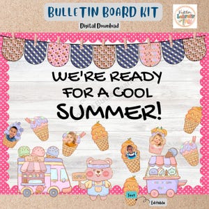 HIQINLUG Summer Bulletin Board Decorations Set Jamaica