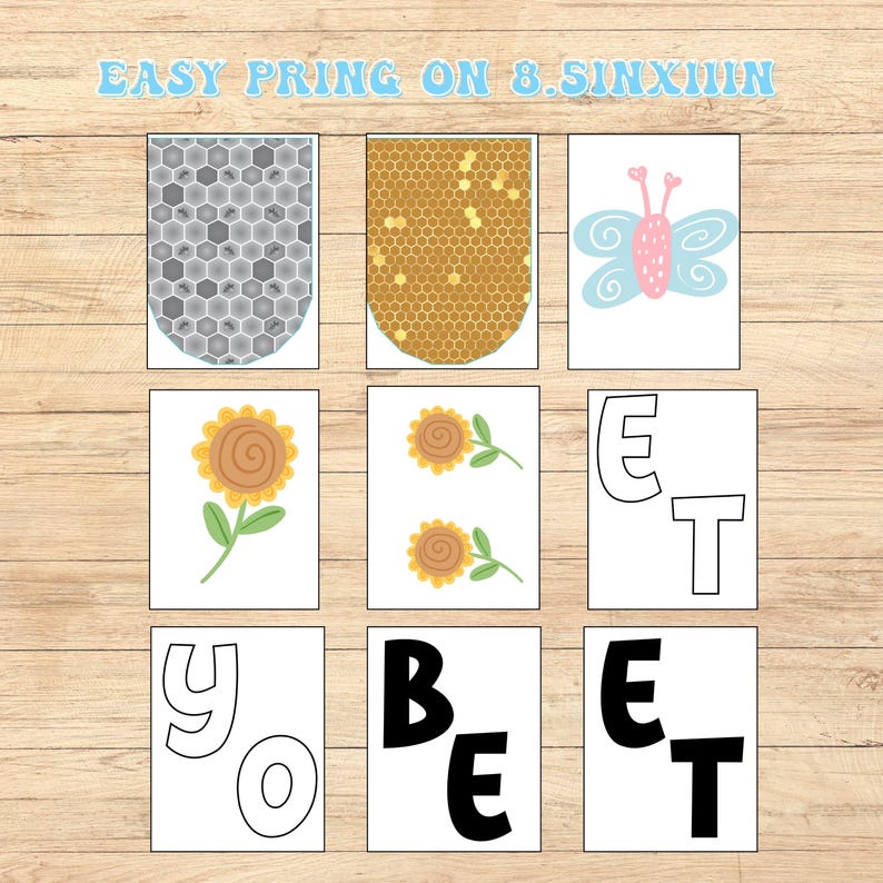 Spring Bulletin Board Bee Theme Classroom Door Decor Kit Printable - Etsy