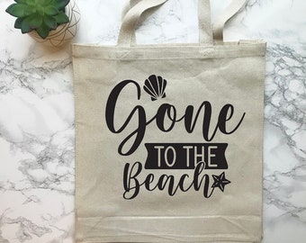 Gone to the beach | Etsy