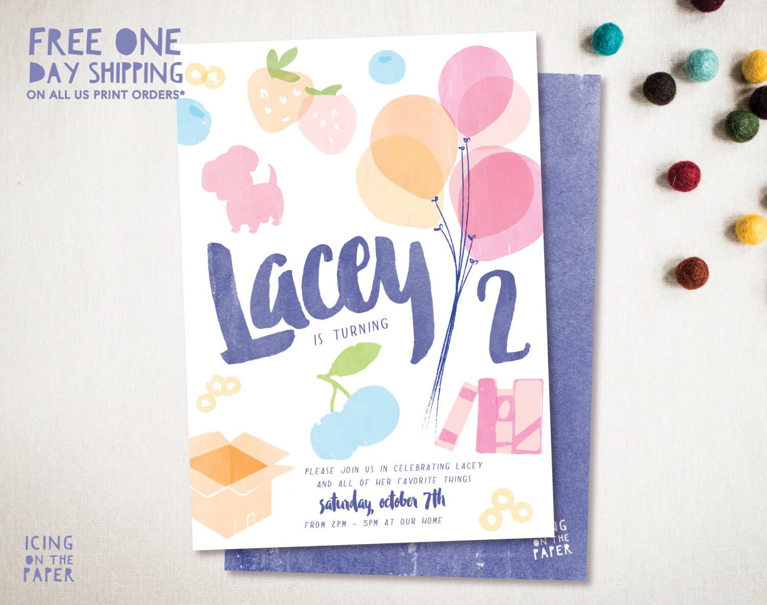 customizable favorite things party