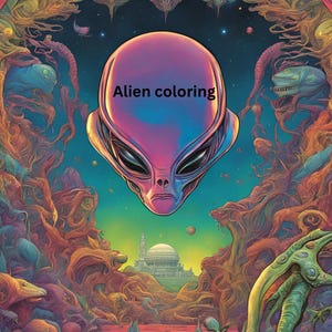 Alien coloring