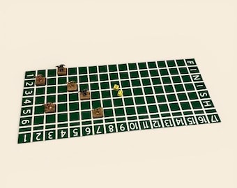 Kentucky Derby Horse Race Game with Mat