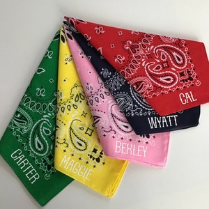 Personalized Bandanna