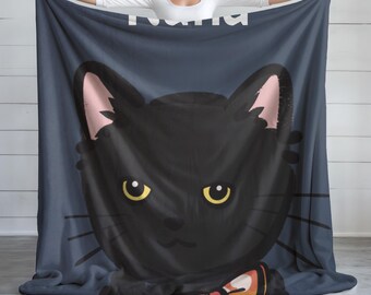 Office Pet Gift Custom Portrait Blanket Personalized Dog Cat Throw Blanket for Work From Home Pet Pawrent Desk Comfort Custom Keepsake