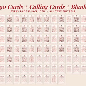 Every page included: how to play, 60 picture cards, picture calling cards, 30 word cards, word calling cards and a blank card.