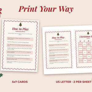 Print sizes: 5x7 cards or US Letter with two cards per sheet.