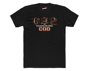 Coconut On Duty Gamer Tee - Islander Vibe T-Shirt