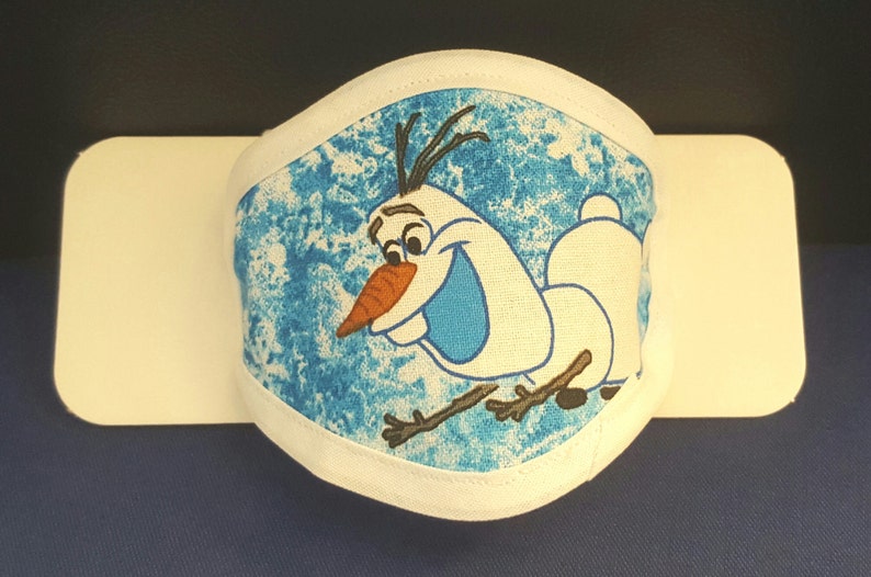 child olaf print face mask face mask for kids etsy