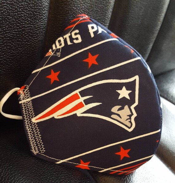 Patriots Inspired Germ Freak Designer Face Mask By Dena Etsy