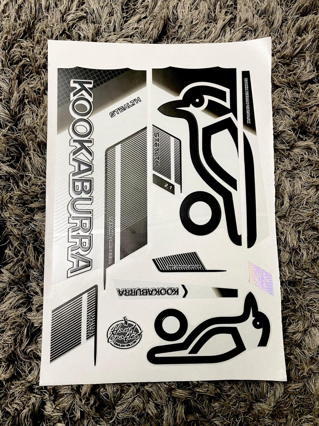 Kookaburra Stealth Cricket Bat Sticker Embossed Chrome Decal Etsy Kookaburra Stealth Cricket Bat Sticker Embossed Chrome Decal Etsy