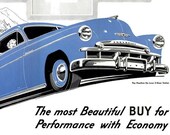 1949 Chevrolet General Motors Car Advertisement Print Ad Poster Automobile Mechanic Shop Garage Vehicle Industrial Wall Art Home Decor