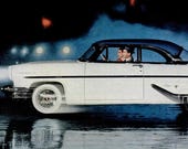 1955 Lincoln Ford Motor Company Car Two Page Magazine Spread, Sealtest Ice Cream Easter Bunny Wilson Ham Advertisements Print Ad Poster