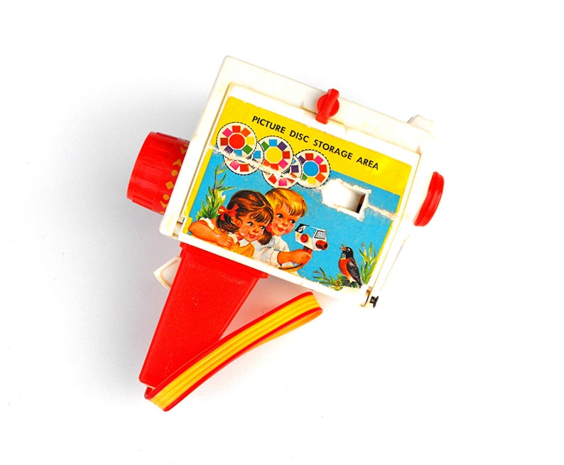 1968 Fisher Price Music Box 919 Movie Camera FP Vintage Etsy