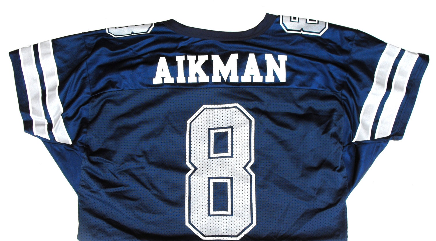 Troy Aikman Jersey Dallas Jersey 8 NFL Football | Etsy
