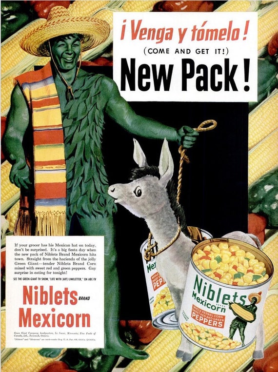 1951 Green Giant Niblets Corn Instant Ralston Cereal Ads Etsy