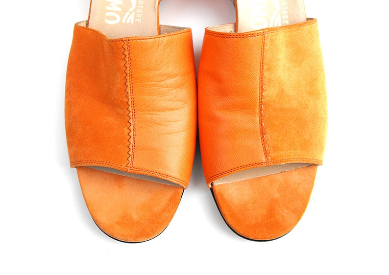 1960s Salvatore Ferragamo Wedge Sandals Rare Mid Century Mod | Etsy