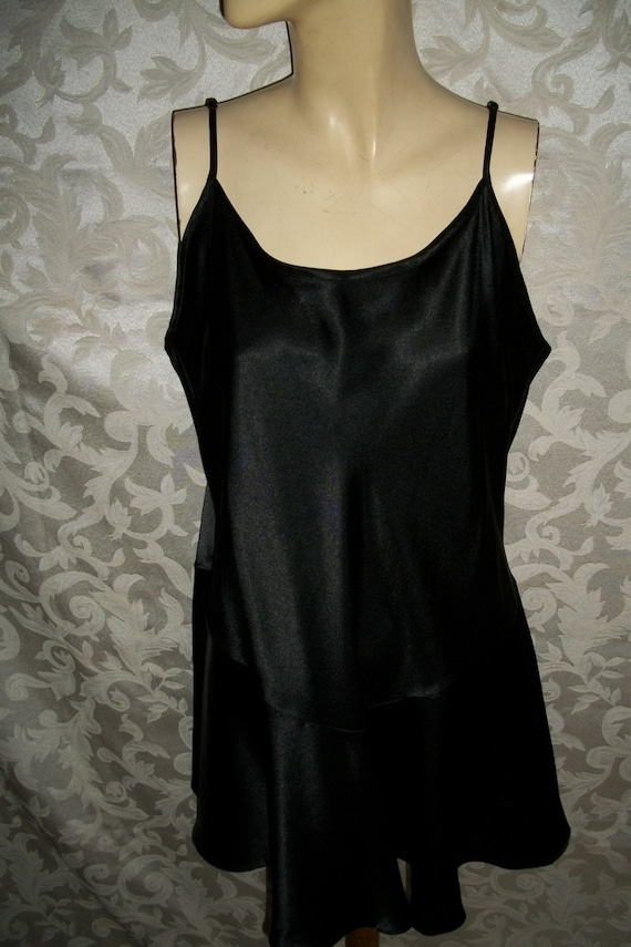 Black silk nightgown victoria's secret hotsell