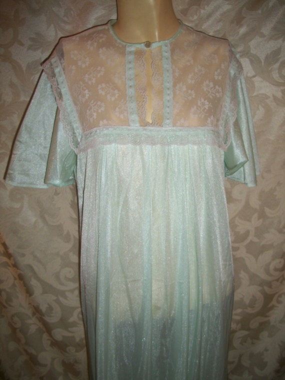 Vintage 70s Long Nightgown - image 1