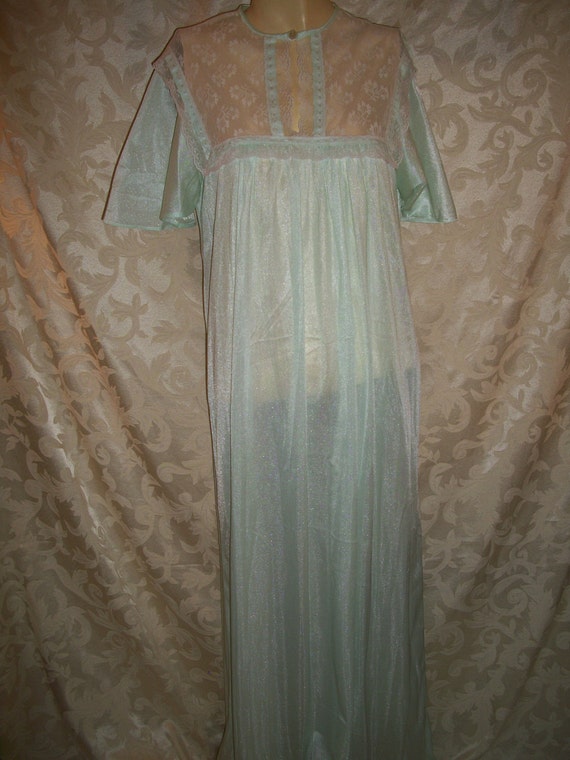 Vintage 70s Long Nightgown - image 2