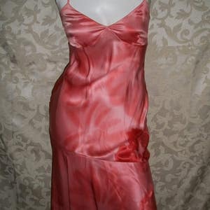 Flapper style silk dress