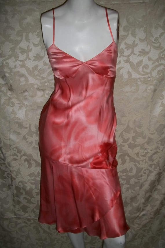 Flapper style silk dress